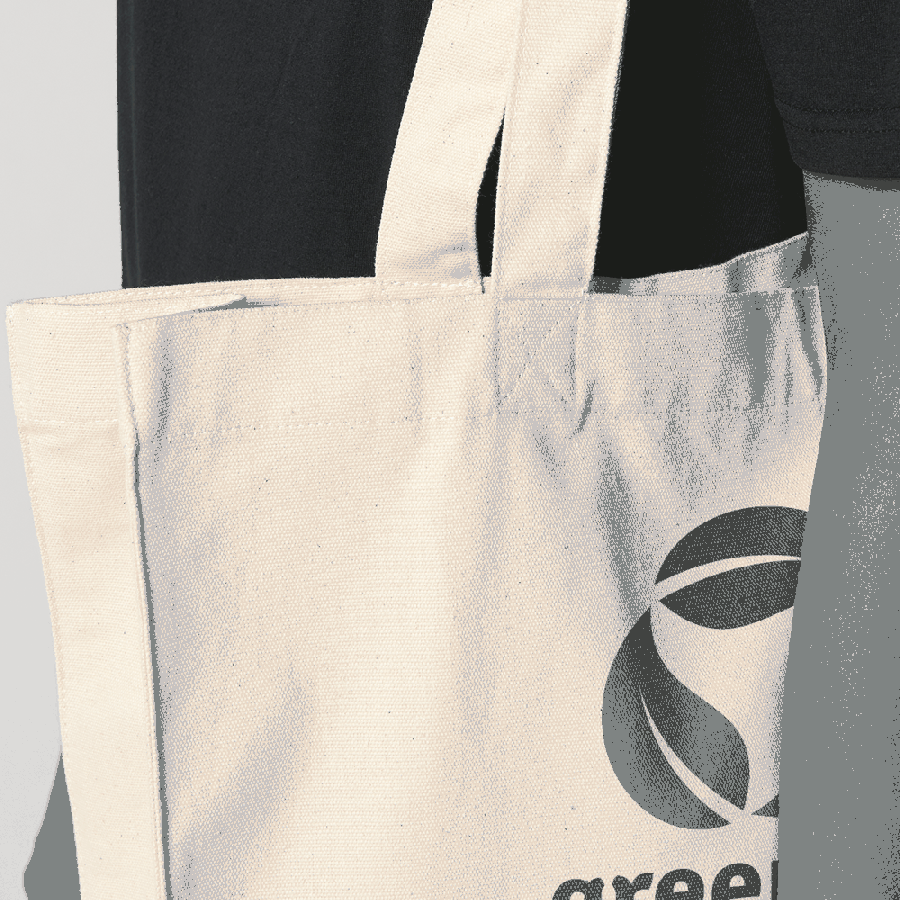 Woven shopping bag - Custom bags with Pagerr