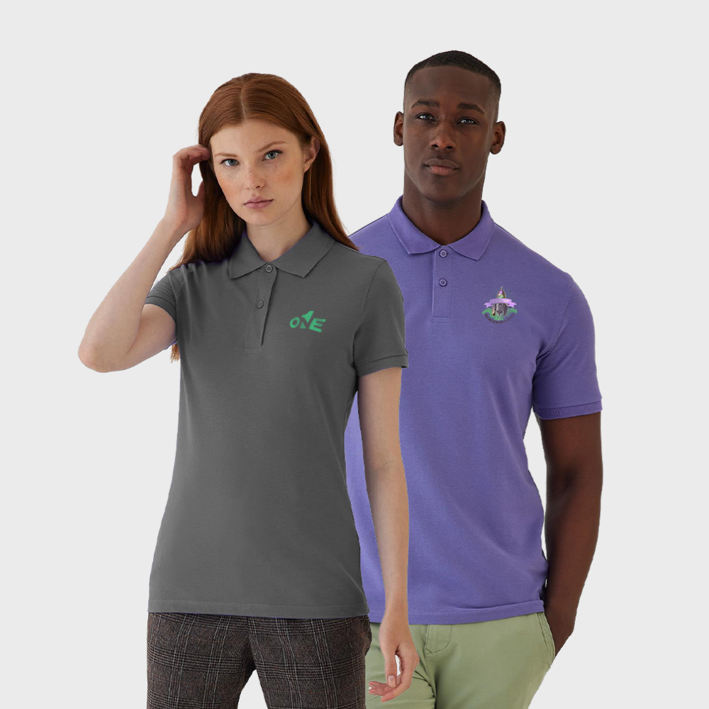Sustainable Short Sleeve Polo - Logo gifts from Pagerr