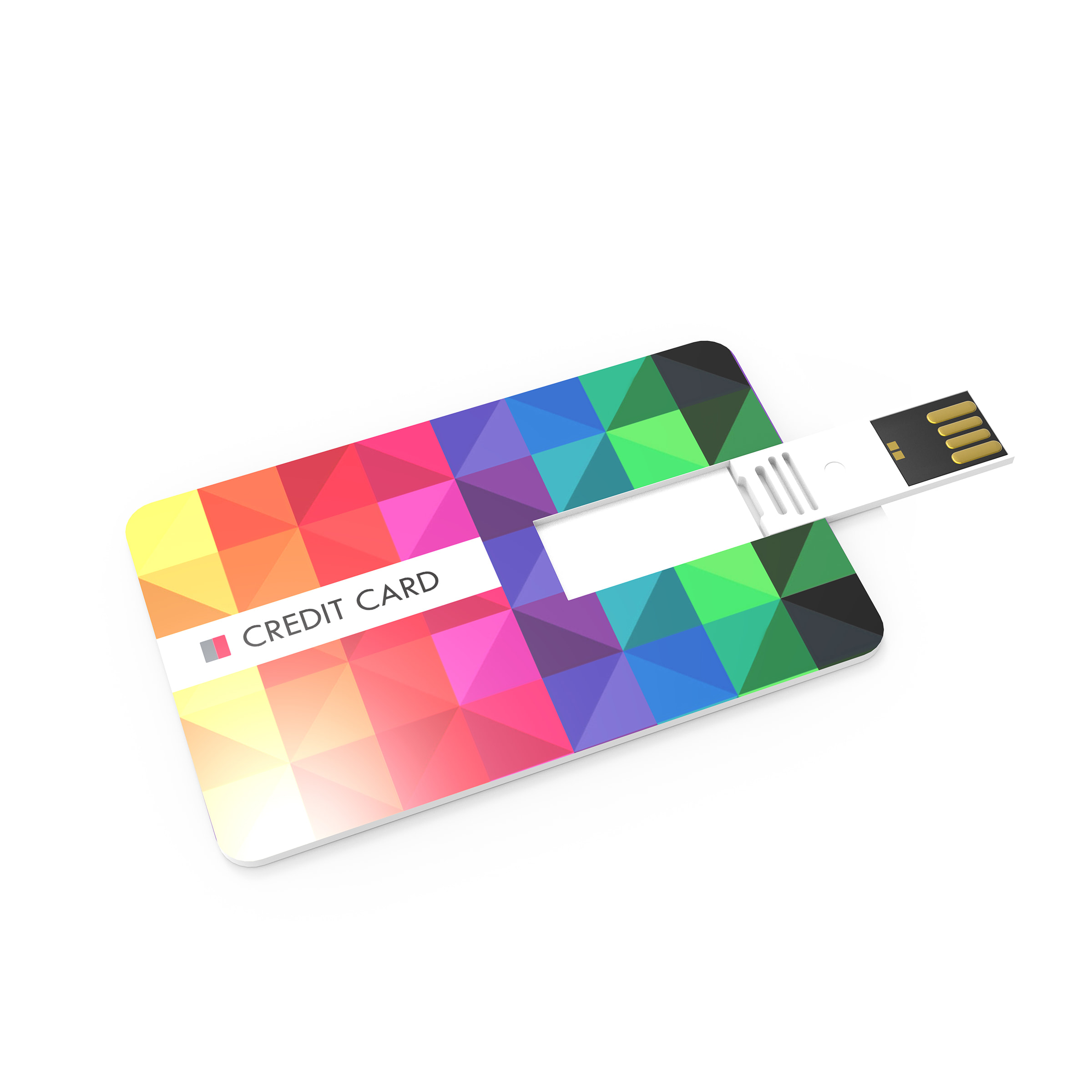 USB Credit Card - Customized logo gifts from Pagerr