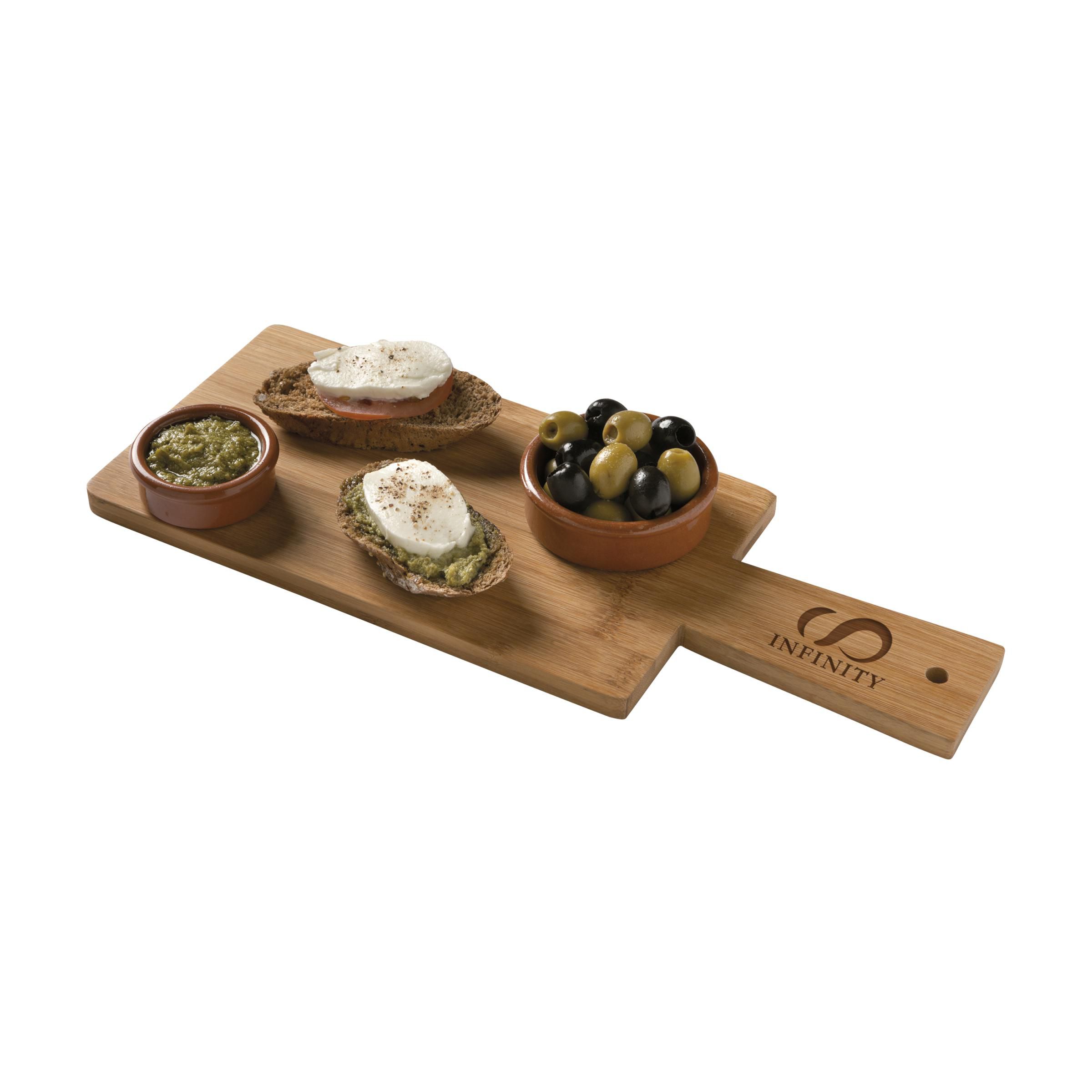 Bamboo Serving Board - Your logo gift with Pagerr