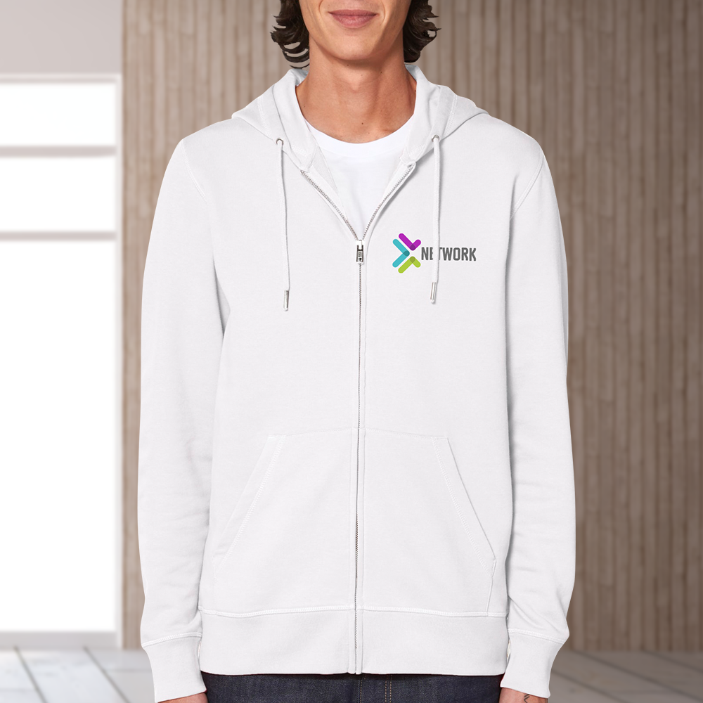 Sustainable Zip Through Hoodie - Logo gifts from Pagerr