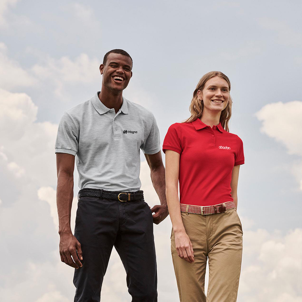 Blended Premium Polo Shirt - Logo gifts from Pagerr