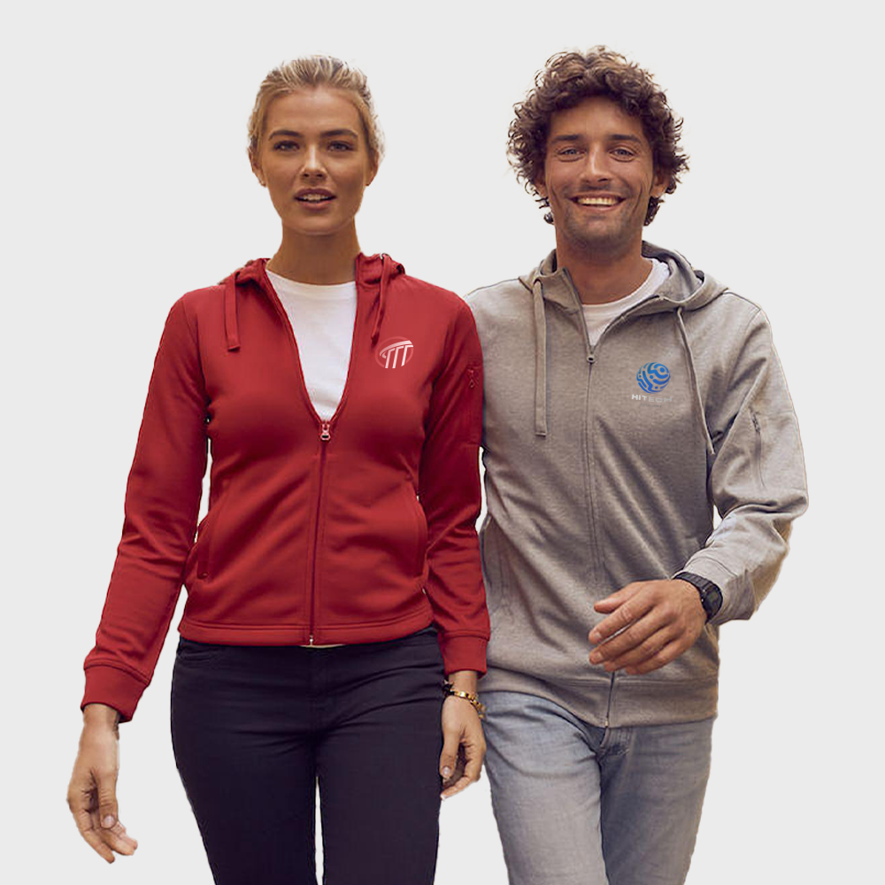 Full Zip Active Hoodie  - Logo gifts from Pagerr