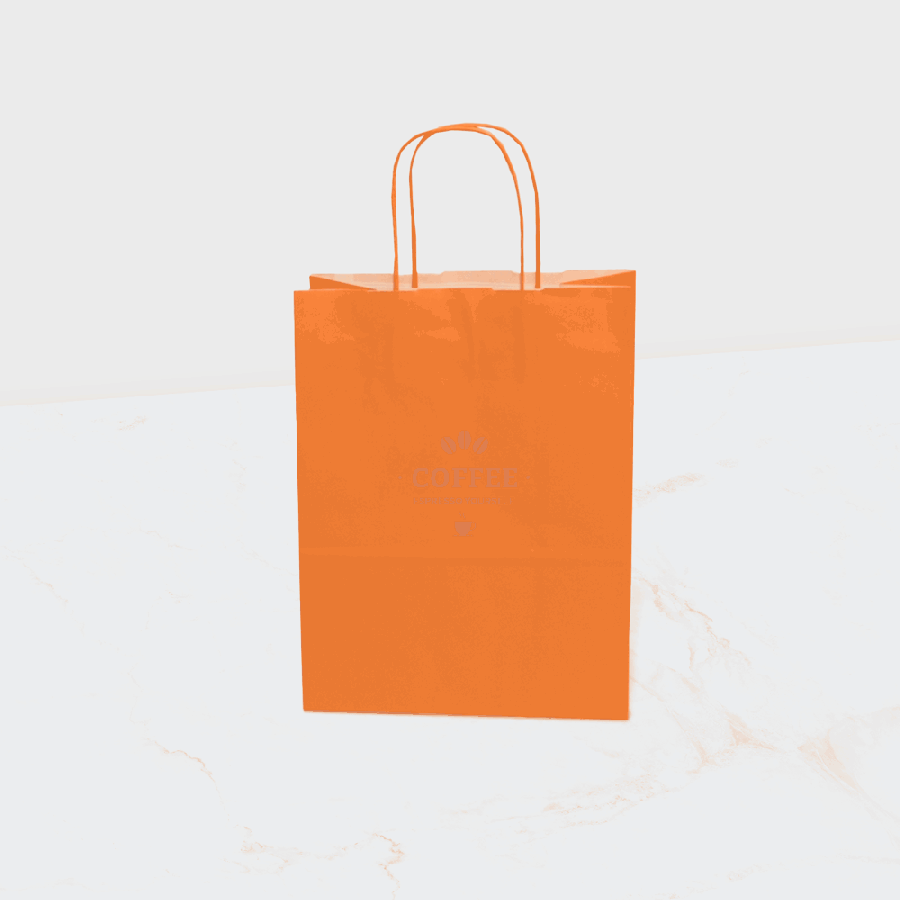 Smooth Kraft Paper Bags - Custom bags with Pagerr
