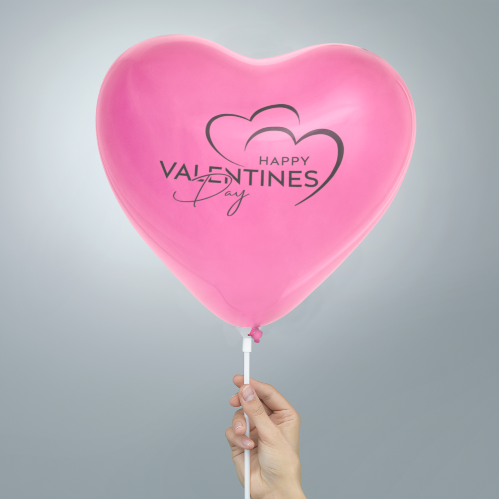 Custom Heart Balloons - Print and order with Pagerr