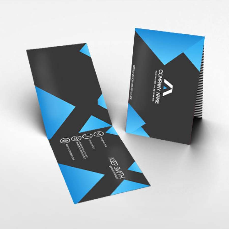  Folded Business Cards - Compare and print with Pagerr