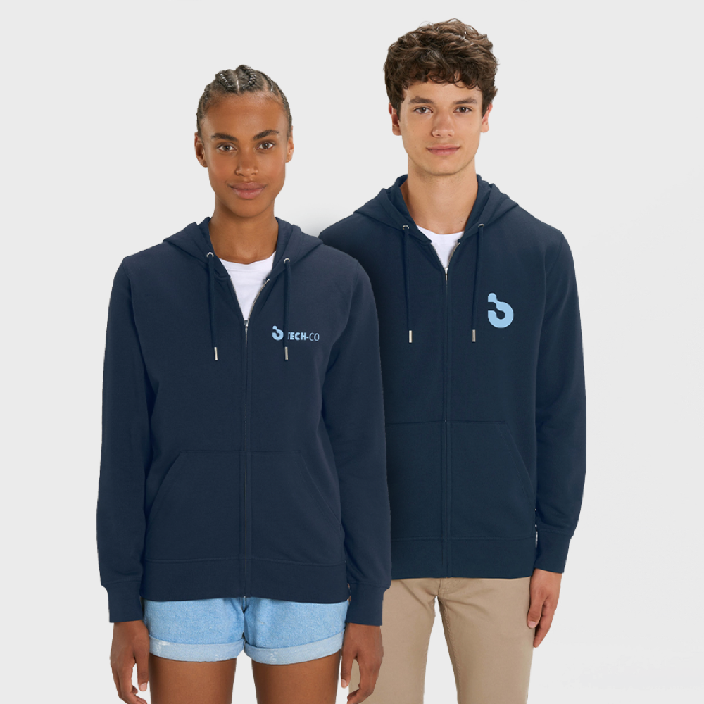 Sustainable Zip Through Hoodie - Logo gifts from Pagerr