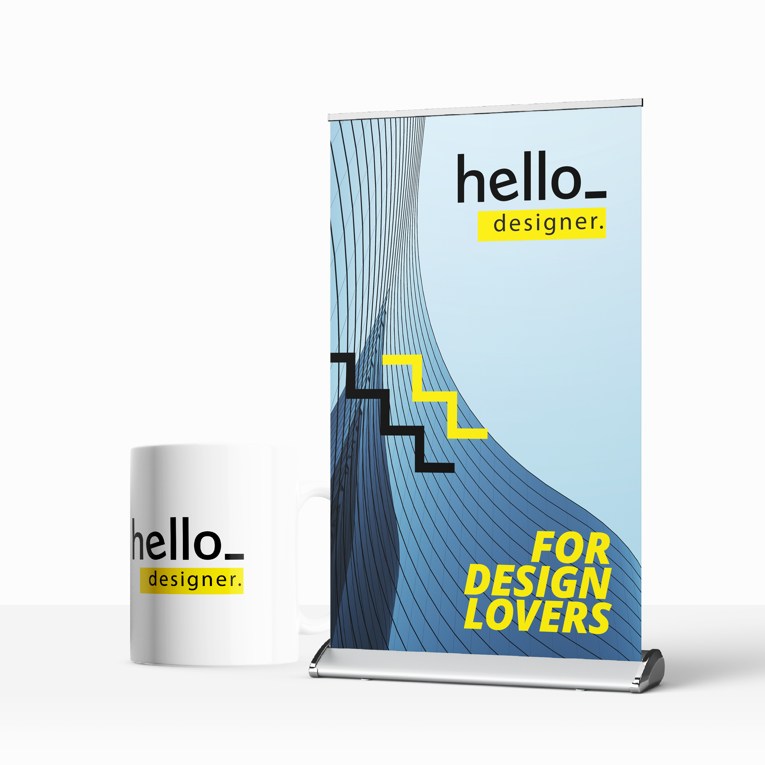 Mini Roller Banners - Order printing with Pagerr