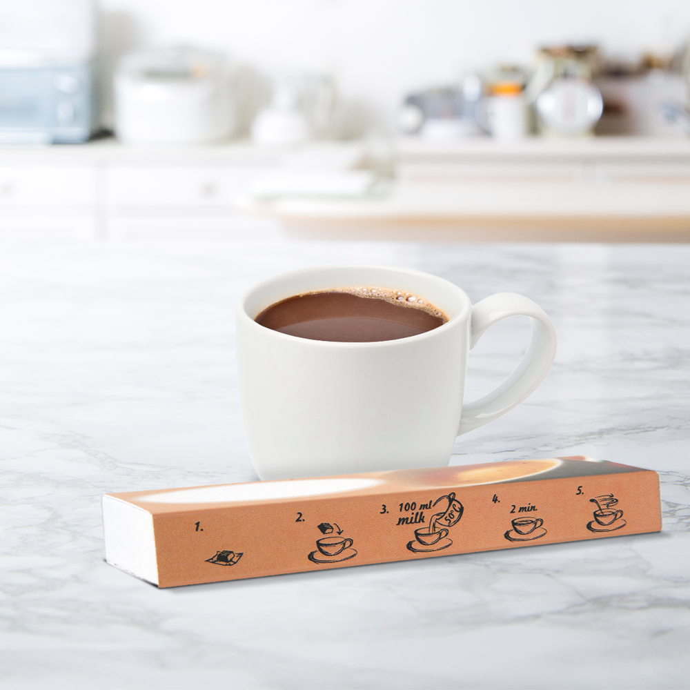 Hot Milk Chocolate - Sweets with logo from Pagerr