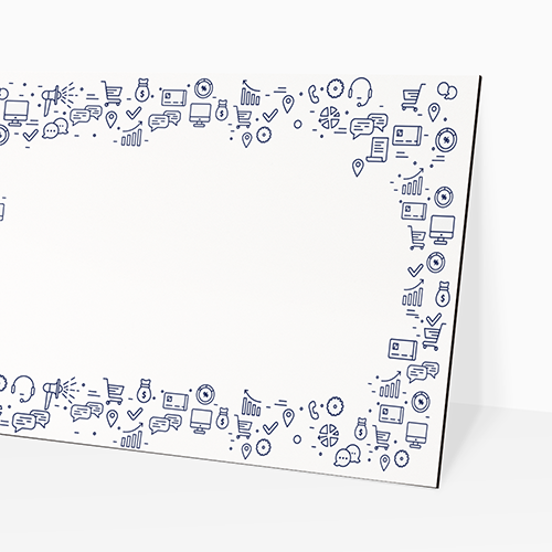 Custom branded whiteboard - Instant ordering from Pagerr