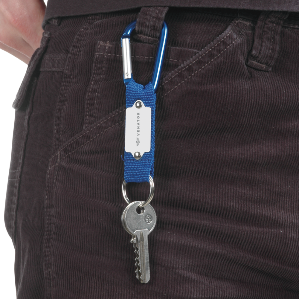 Keyring Carabiner - Customized logo gifts from Pagerr