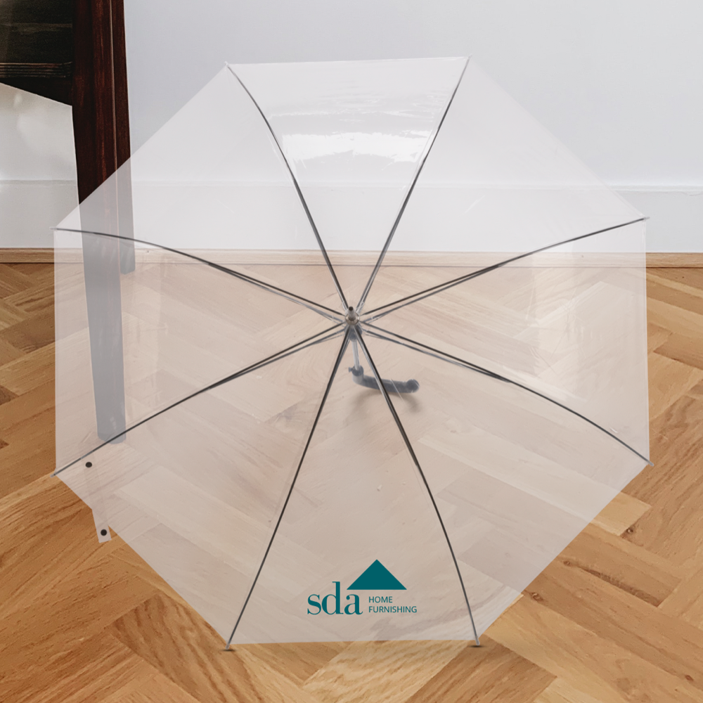 Transparent Umbrella - Customized logo gifts from Pagerr