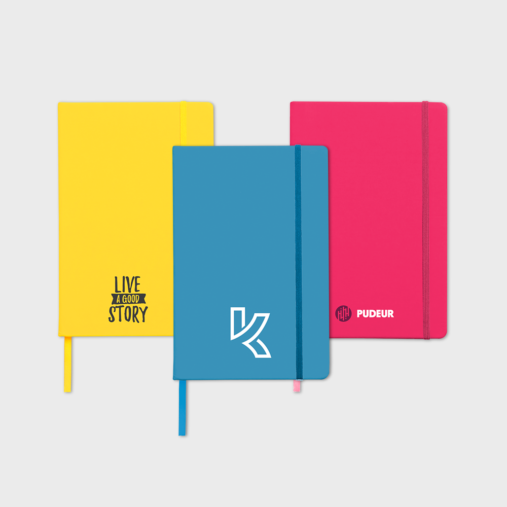 Notebook A5 with logo - Instant quotes with Pagerr