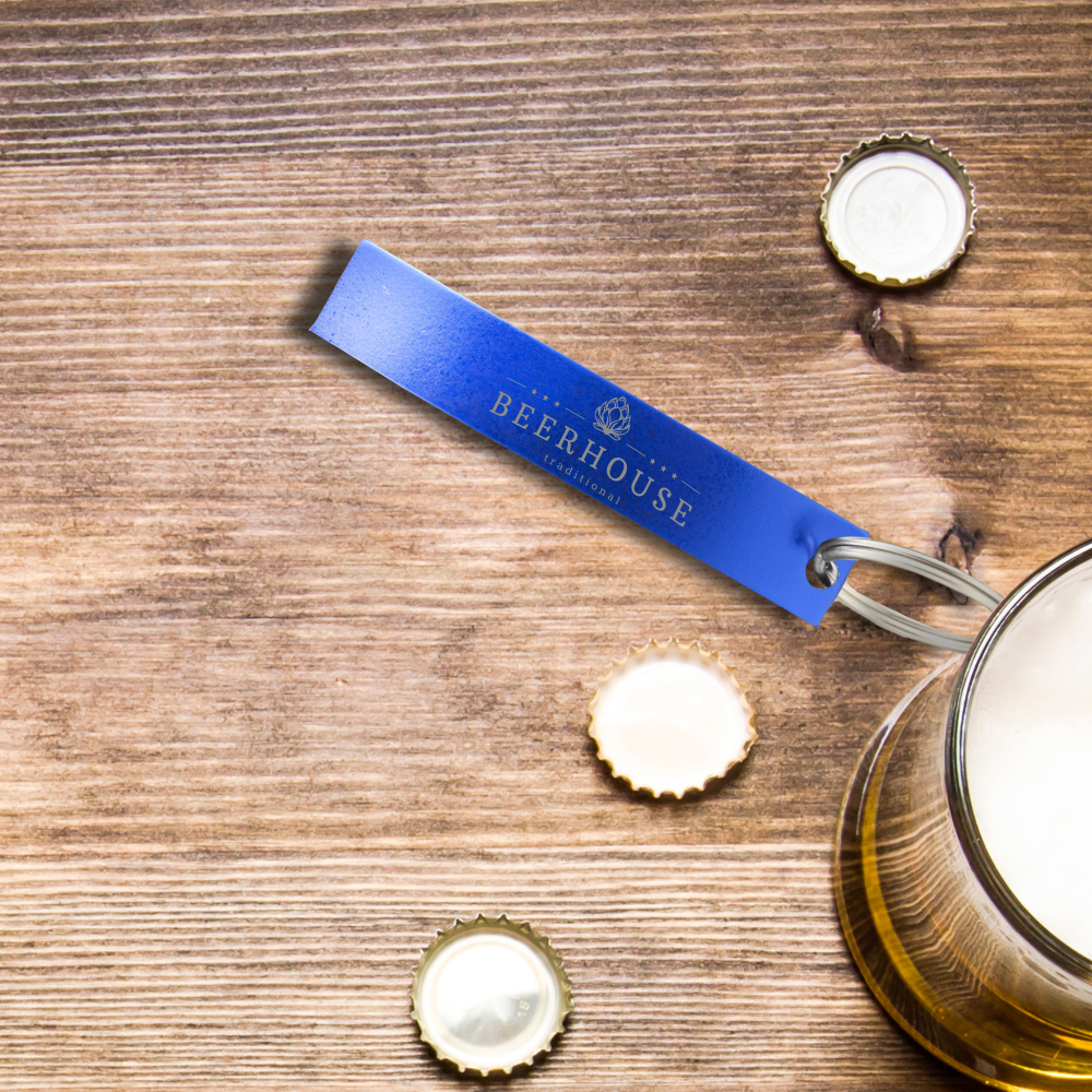 Keyring Bottle Opener - Customized logo gifts from Pagerr